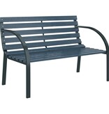 VidaXL Tuinbank 120 cm hout grijs