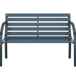 VidaXL Tuinbank 120 cm hout grijs