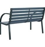 VidaXL Tuinbank 120 cm hout grijs