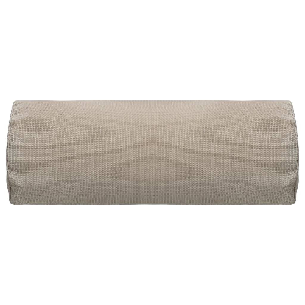 VidaXL Hoofdsteun voor ligstoel 40x7,5x15 cm textileen taupe