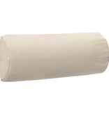 VidaXL Hoofdsteun voor ligstoel 40x7,5x15 cm textileen crème