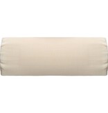 VidaXL Hoofdsteun voor ligstoel 40x7,5x15 cm textileen crème