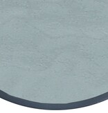 VidaXL Bistrotafel 40x46 cm staal en glas zwart