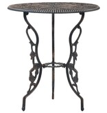 VidaXL 3-delige Bistroset gietaluminium