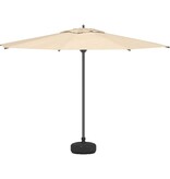 VidaXL Parasolvoet gevuld met zand/water 15 L zwart