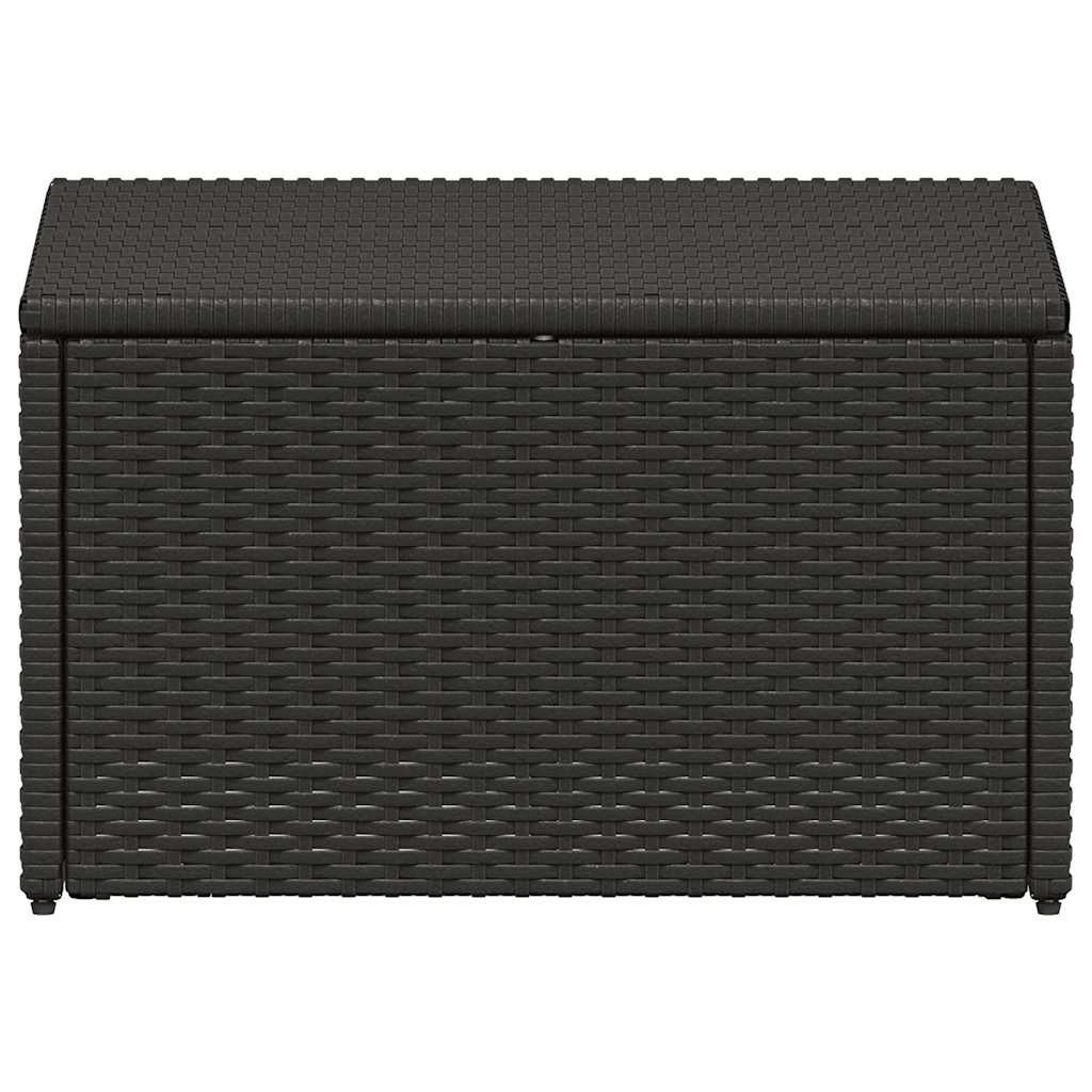 VidaXL 4-delige Loungeset met kussens poly rattan bruin