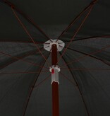 VidaXL Parasol met stalen paal 240 cm antracietkleurig