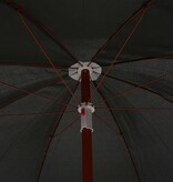 VidaXL Parasol met stalen paal 180 cm antracietkleurig