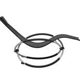 VidaXL Kinderligbed staal zwart