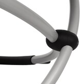 VidaXL Tuinligbed geometrisch staal taupe