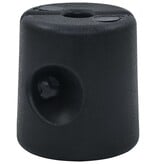 VidaXL Prieelgewichten 4 st PE zwart