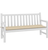 VidaXL Tuinbankkussen 150x50x4 cm oxford stof beige