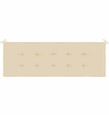 VidaXL Tuinbankkussen 150x50x4 cm oxford stof beige