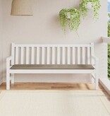 VidaXL Tuinbankkussen 180x50x4 cm oxford stof taupe