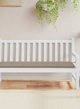VidaXL Tuinbankkussen 150x50x4 cm oxford stof taupe