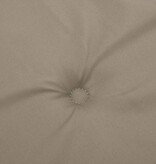 VidaXL Tuinbankkussen 150x50x4 cm oxford stof taupe