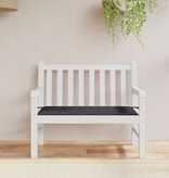 VidaXL Tuinbankkussen 120x50x4 cm oxford stof zwart