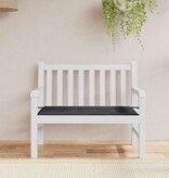 VidaXL Tuinbankkussen 100x50x4 cm oxford stof zwart