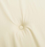 VidaXL Tuinbankkussen 200x50x4 cm oxford stof crèmekleurig