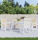 VidaXL Tuinstoelkussens lage rug 4 st 100x50x3 cm oxford stof beige