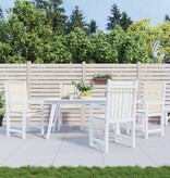 VidaXL Tuinstoelkussen lage rug 4 st 100x50x3 cm oxford stof antraciet