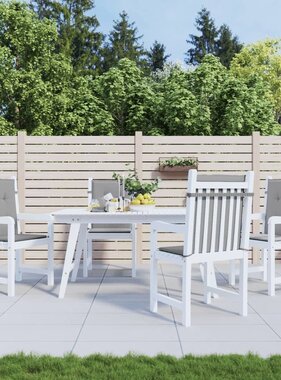 VidaXL Tuinstoelkussen lage rug 4 st oxford stof antraciet