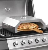 VidaXL Pizzaoven met keramische steen voor gas-/houtskoolbarbecue