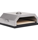 VidaXL Pizzaoven met keramische steen voor gas-/houtskoolbarbecue