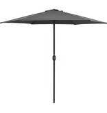 VidaXL Parasol met aluminium paal 270x246 cm antracietkleurig