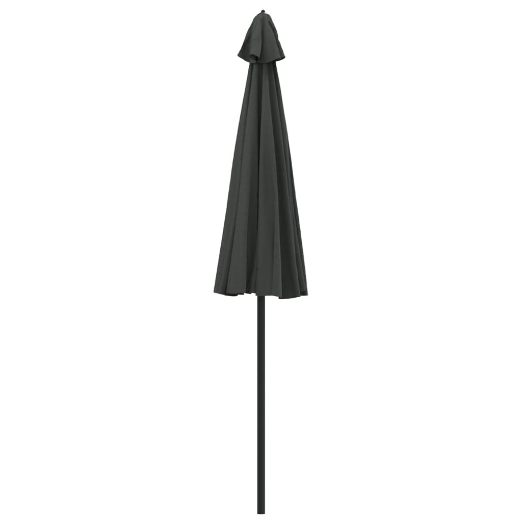 VidaXL Parasol met aluminium paal 270 cm antraciet