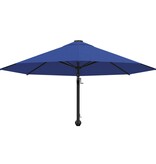 VidaXL Wandparasol met metalen paal 300 cm blauw