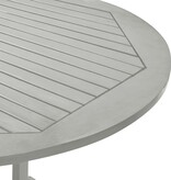 VidaXL Tuintafel 200x100x75 cm massief acaciahout grijs