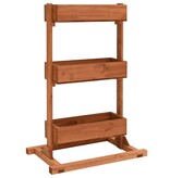 VidaXL Plantenbak 52x30x78 cm vurenhout