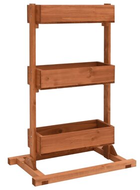 VidaXL Plantenbak 52x30x78 cm vurenhout
