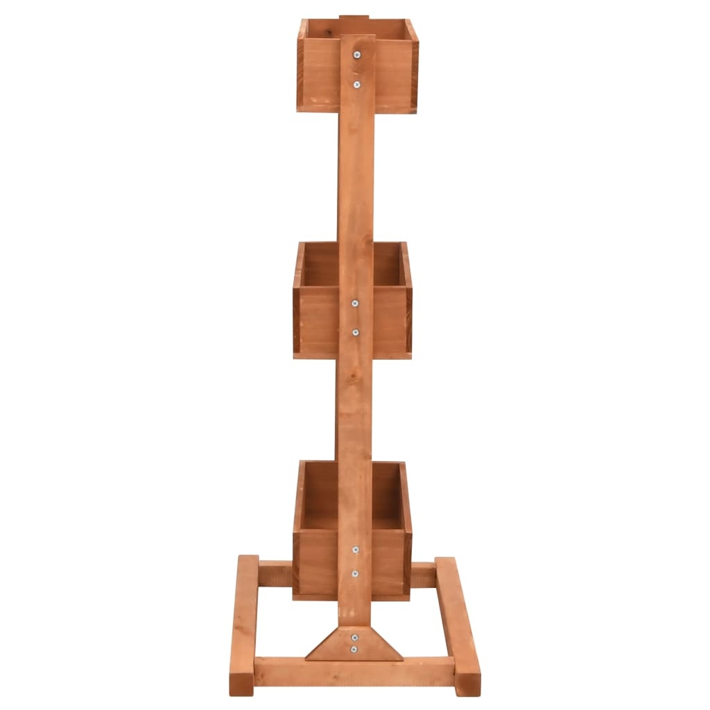 VidaXL Plantenbak 52x30x78 cm vurenhout