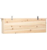 VidaXL Mussenhuis met 5 kamers 68x15x21 cm vurenhout