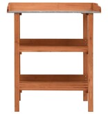 VidaXL Plantenstandaard 76x37x89 cm vurenhout