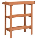 VidaXL Plantenstandaard 76x37x89 cm vurenhout