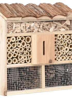 VidaXL Insectenhotel 30x10x30 cm vurenhout