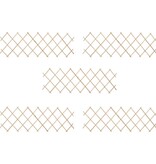 VidaXL Tuinlatwerken 5 st 180x60 cm vurenhout