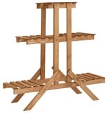 VidaXL Plantenstandaard 83x25x83 cm vurenhout