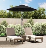 VidaXL Parasol 200x224 cm aluminium zwart