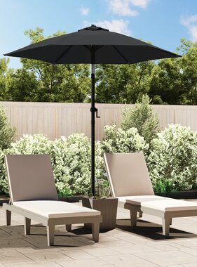 VidaXL Parasol 200x224 cm aluminium antraciet