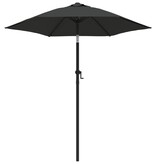 VidaXL Parasol 200x224 cm aluminium antraciet