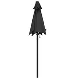VidaXL Parasol 200x224 cm aluminium antraciet