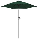VidaXL Parasol 200x224 cm aluminium groen