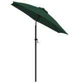 VidaXL Parasol 200x224 cm aluminium groen