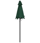 VidaXL Parasol 200x224 cm aluminium groen