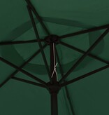 VidaXL Parasol 200x224 cm aluminium groen