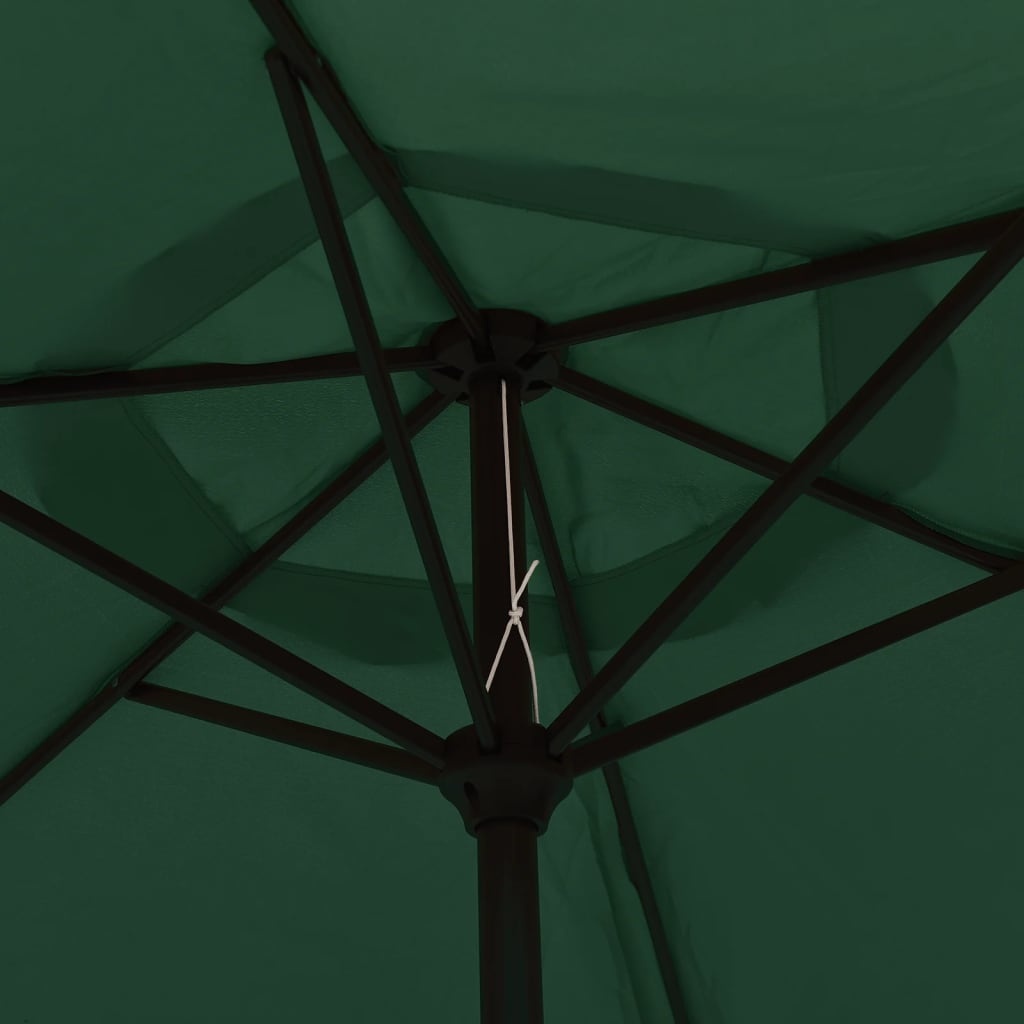 VidaXL Parasol 200x224 cm aluminium groen